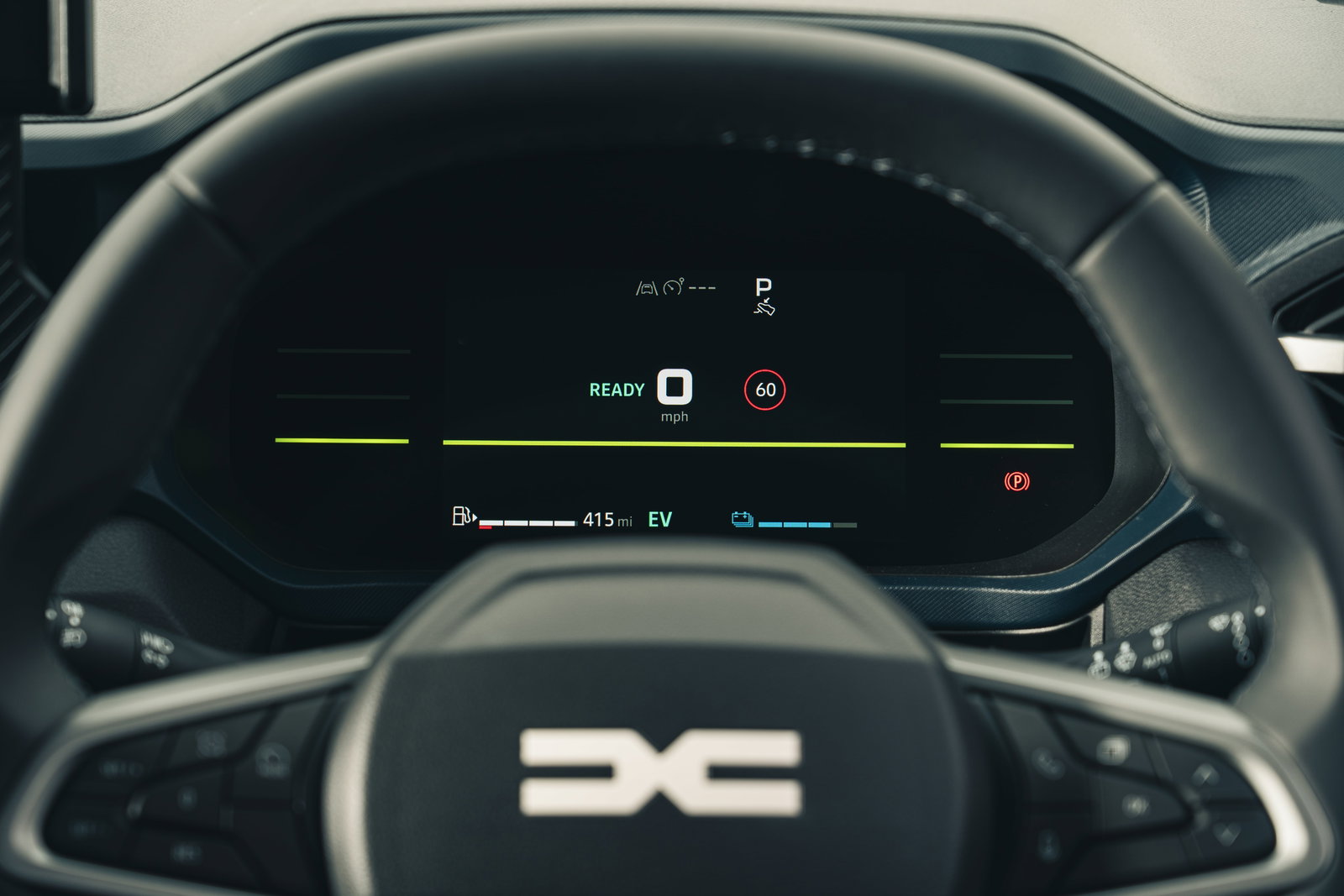 Dacia Duster - interior detail